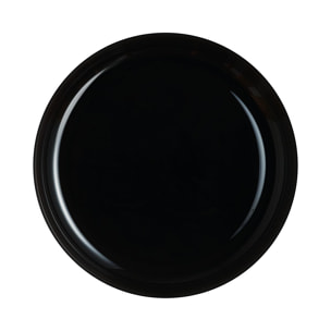 6 platos de Mezzé hondos negros 29 cm Friend's Time - Luminarc