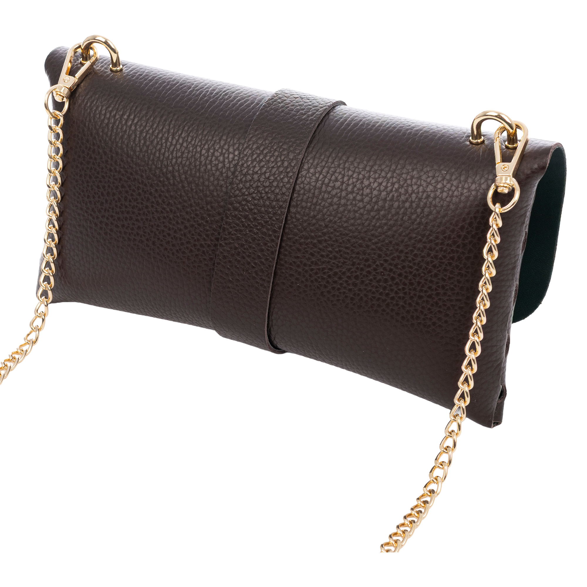 Bernezzo bolso de bandolera mujer. Piel auténtica acabado Dollaro.