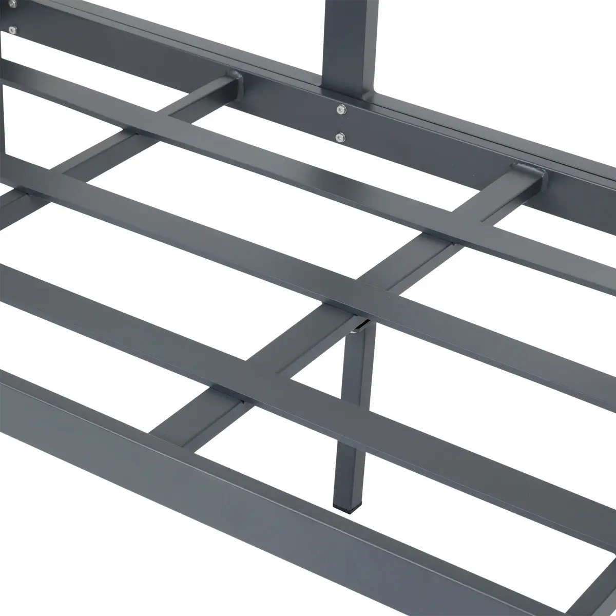 Canapé de jardin "Évasion" graphite 3 places en polyester et aluminium