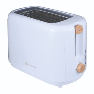 Bergner NATURALLY Tostadora de 2 rebanadas 700W y 7 velocidades