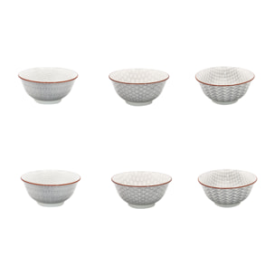 Lot de 6 petits bols, SLOW
