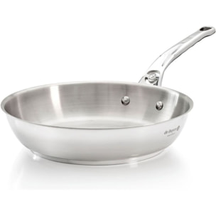 Poêle DE BUYER milady inox queue fonte 28 cm 3412.28