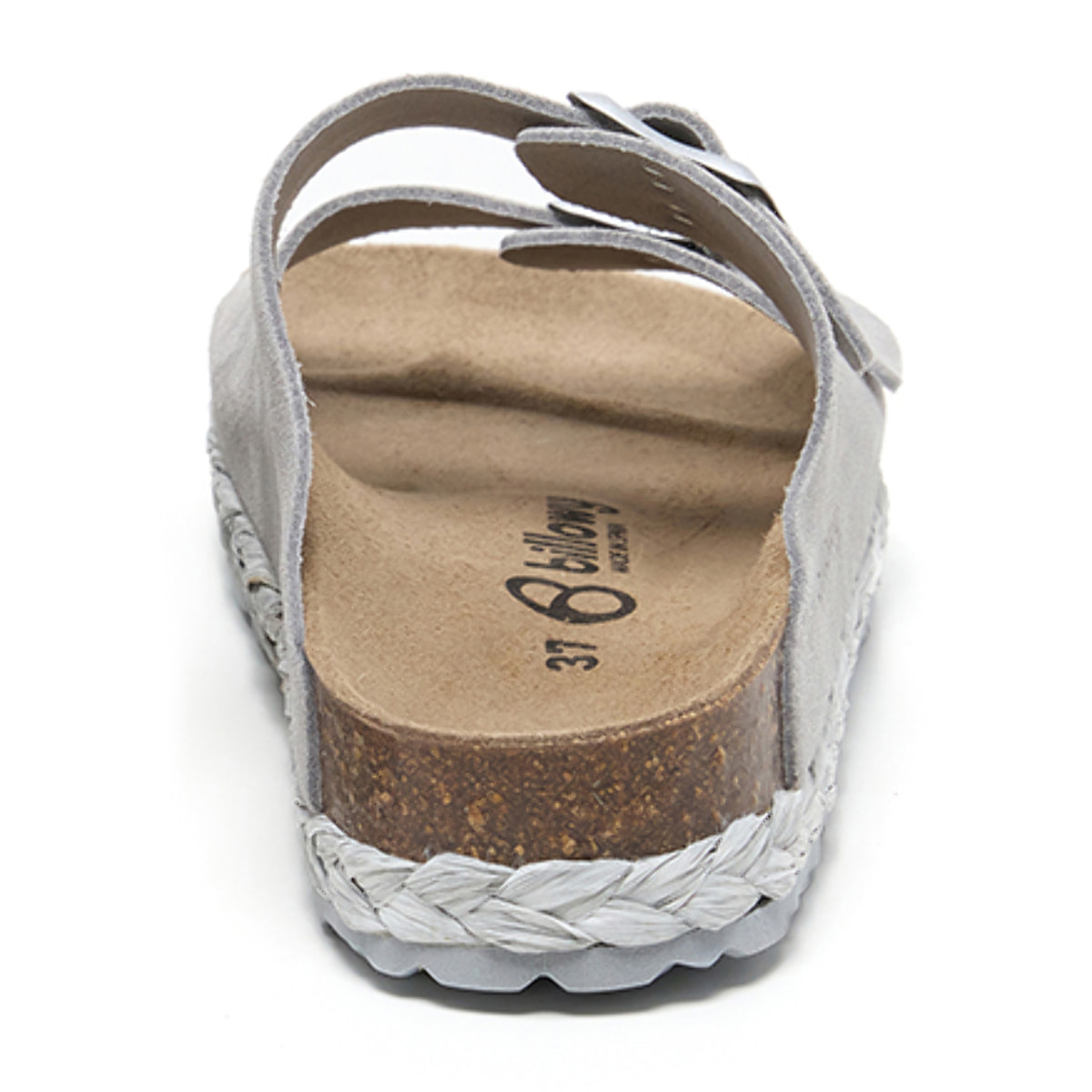 SANDALO CON ZEPPA BILLOWY GRIGIO