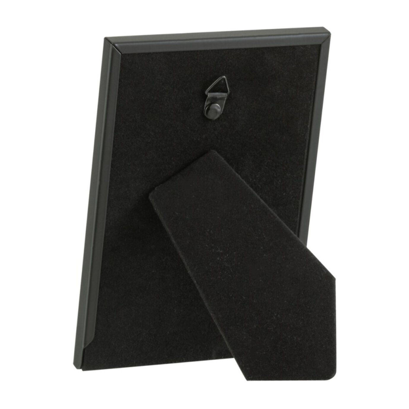 J-Line cadre photo Bord Martelé - métal - noir - small - 2 pcs