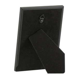 J-Line cadre photo Bord Martelé - métal - noir - small - 2 pcs
