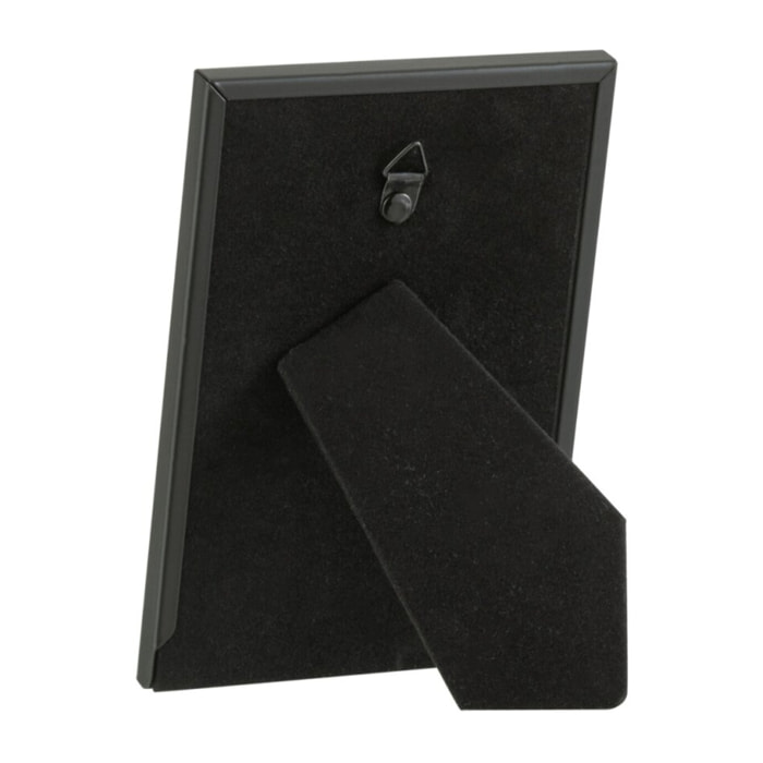 J-Line cadre photo Bord Martelé - métal - noir - small - 2 pcs