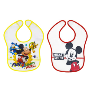 Pack 2 Baberos Disney Mickey Mouse