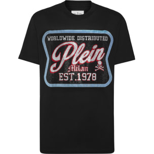 PHILIPP PLEIN Camiseta de cuello redondo y manga corta