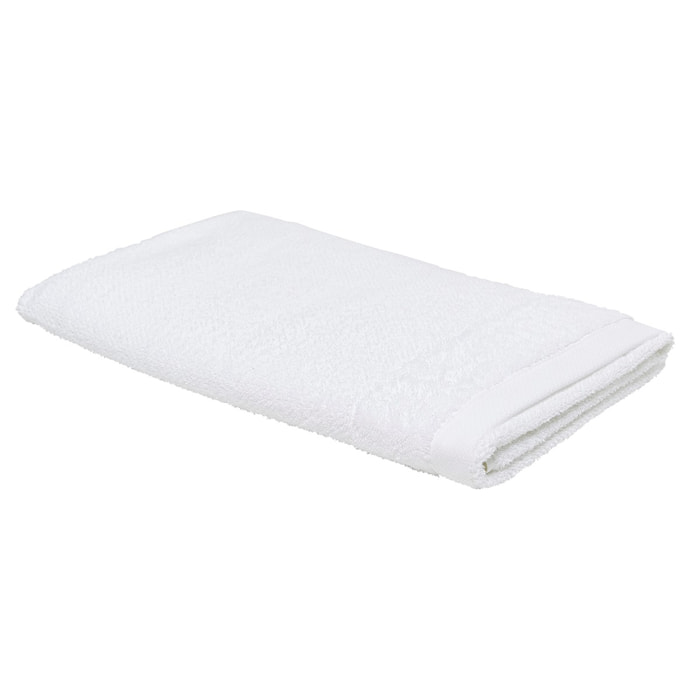 Maxi drap de bain uni BIO ORGANIC blanc