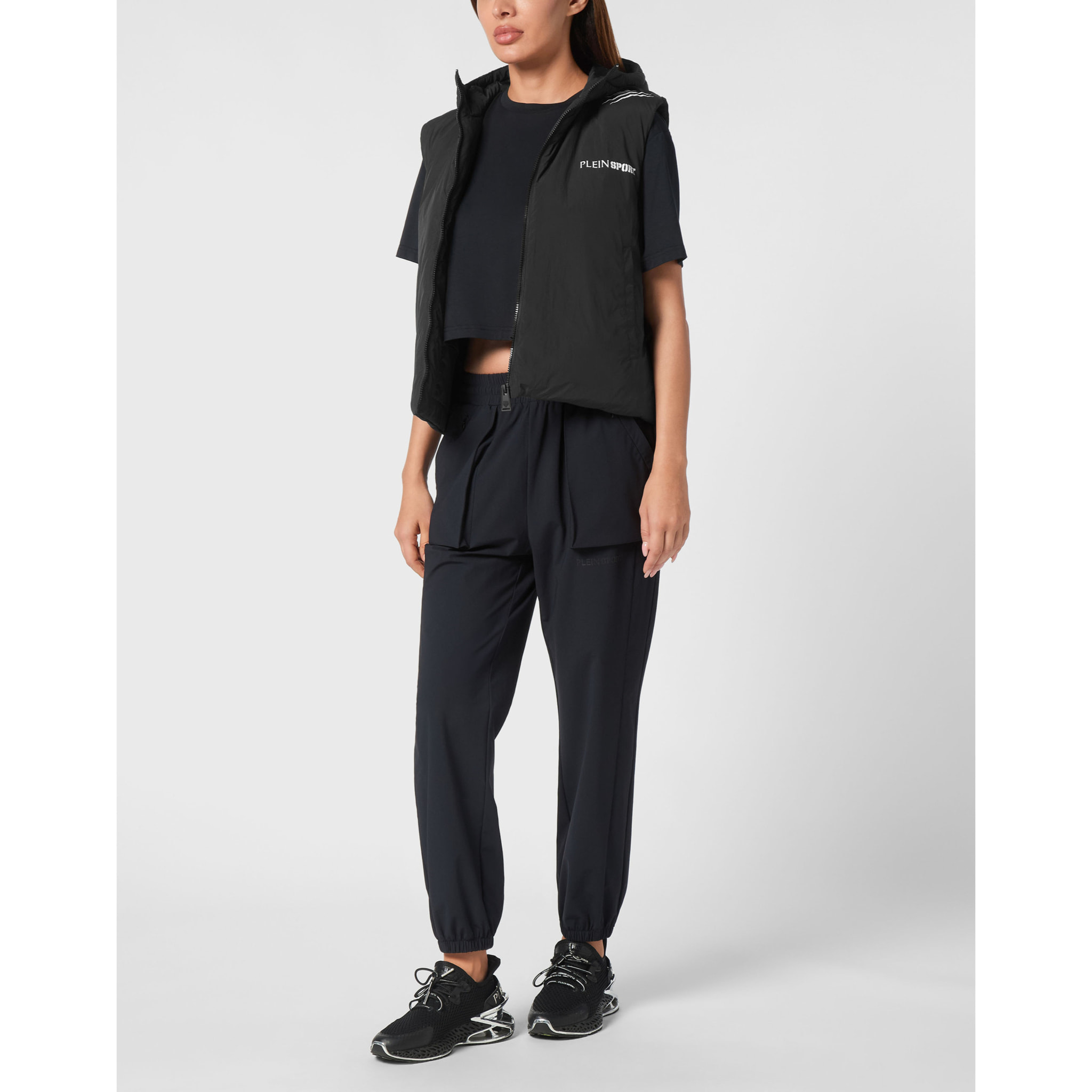 PLEIN SPORT Down Vest SCRATCH