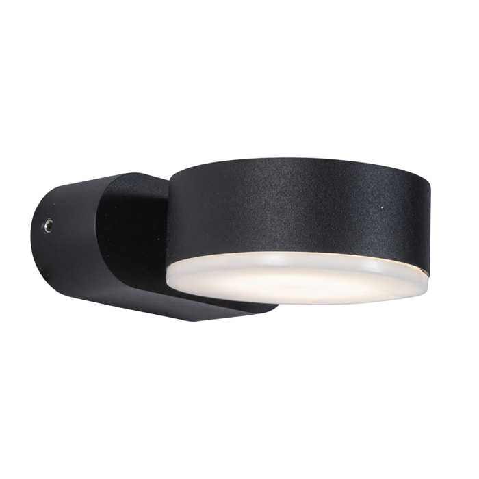Forlight Aplique IP54 Pale LED 10.5W Blanco Neutro 4000K Gris Urbano Iluminación Exterior Resistente y Eficiente