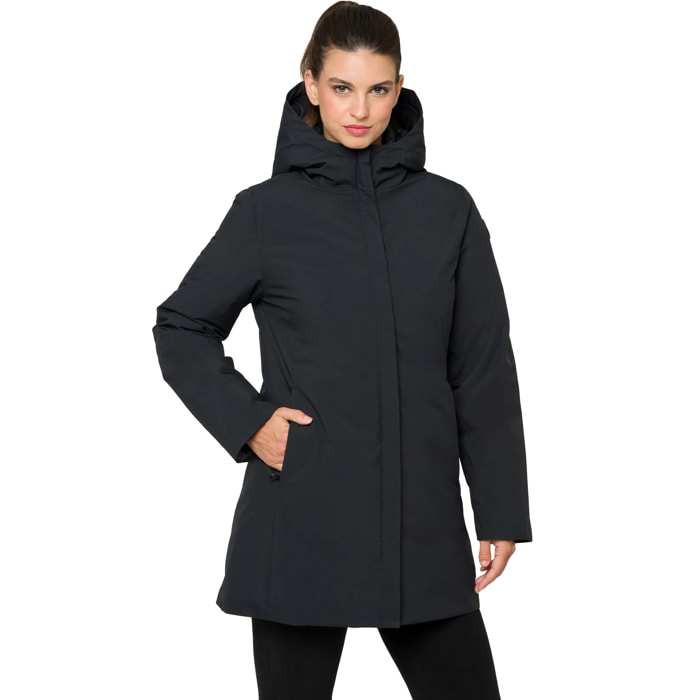Parka NAKEELA imbottito impermeabile nero