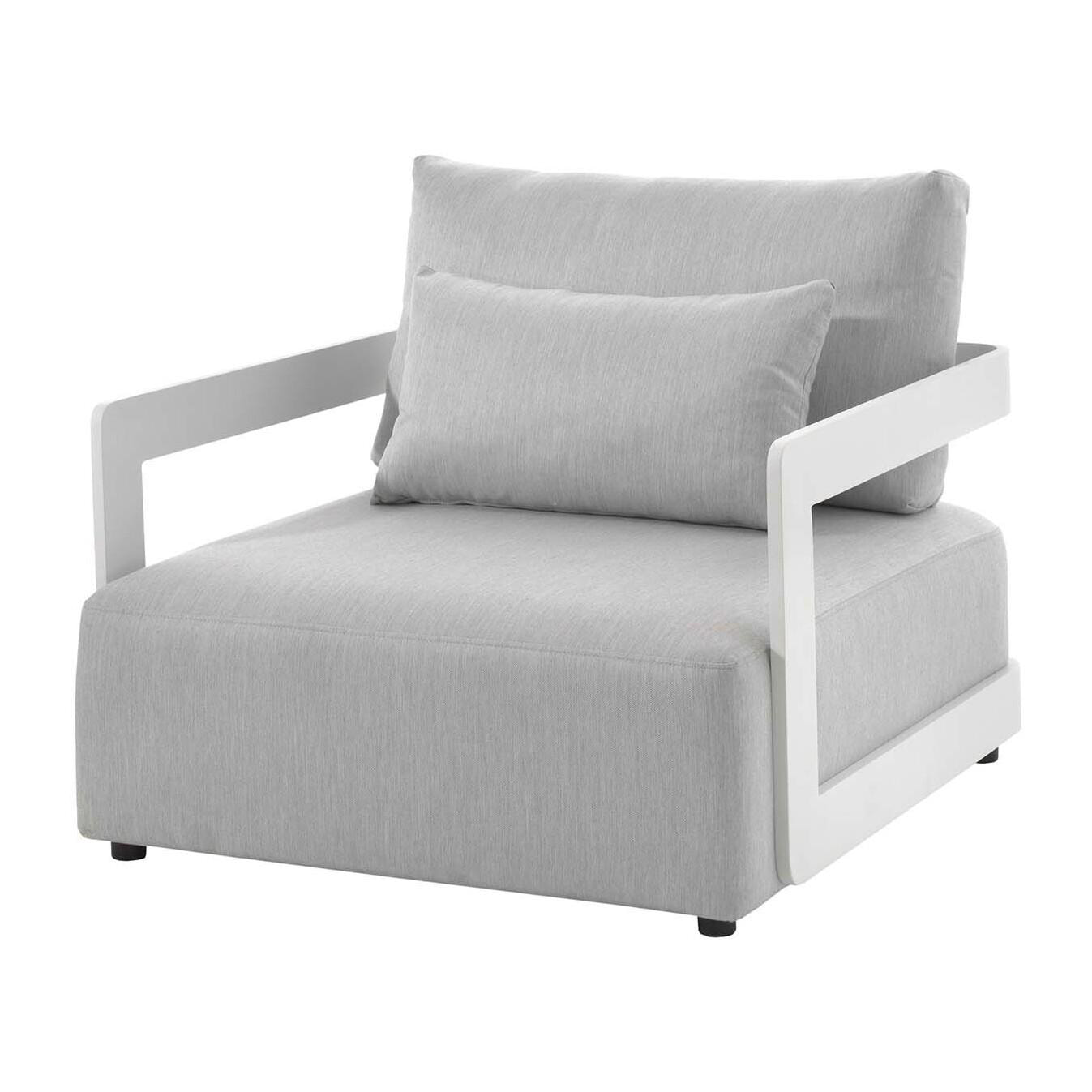 Fauteuil de jardin Rafa blanc Gescova