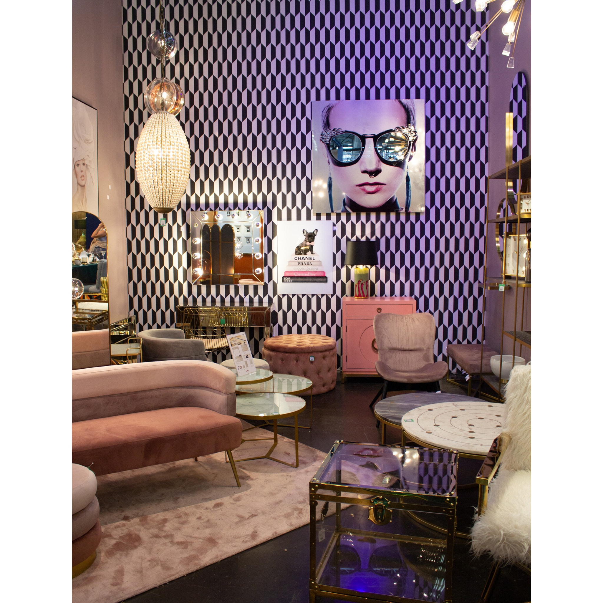 Miroir Make Up Kare Design