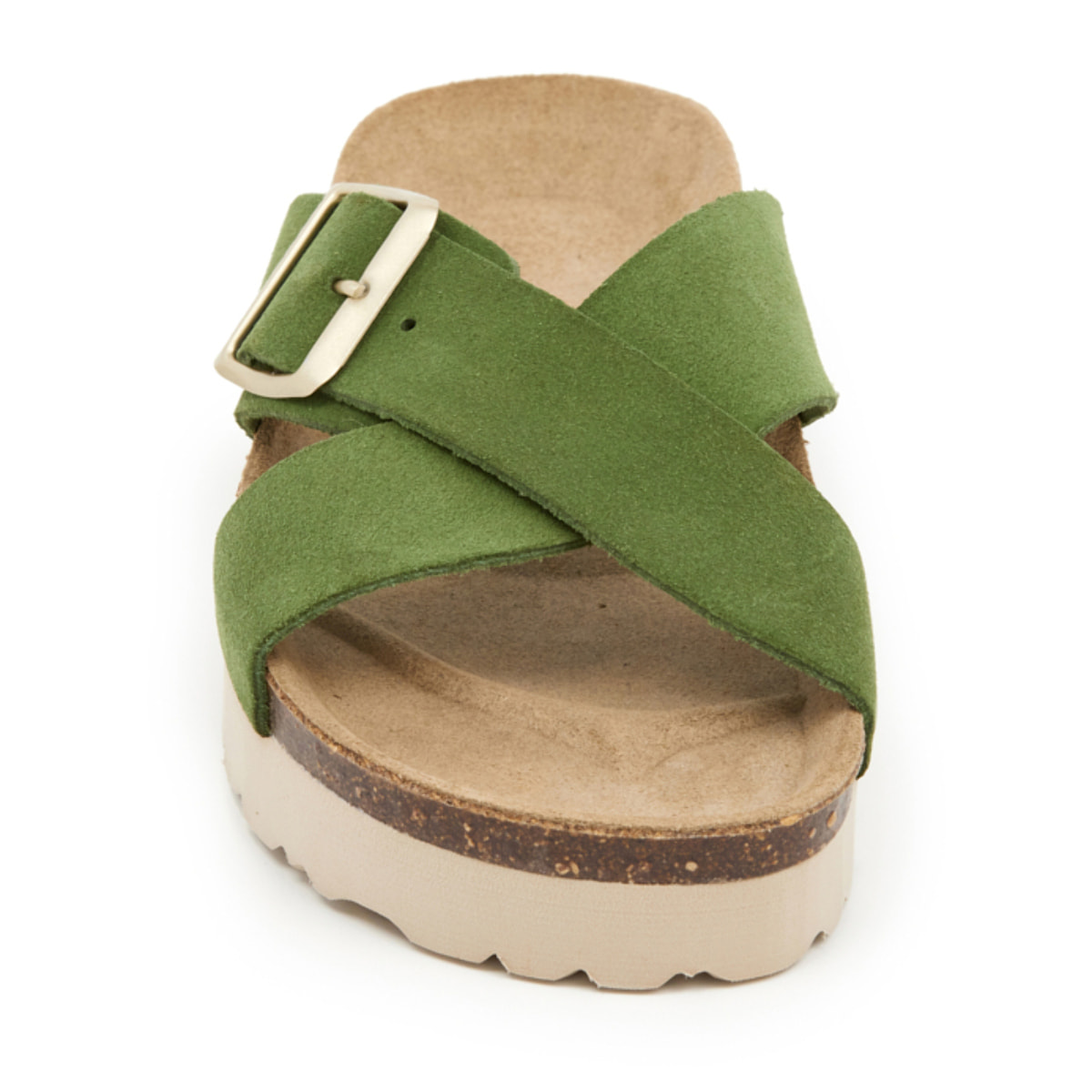 SANDALO CON ZEPPA BILLOWY VERDE