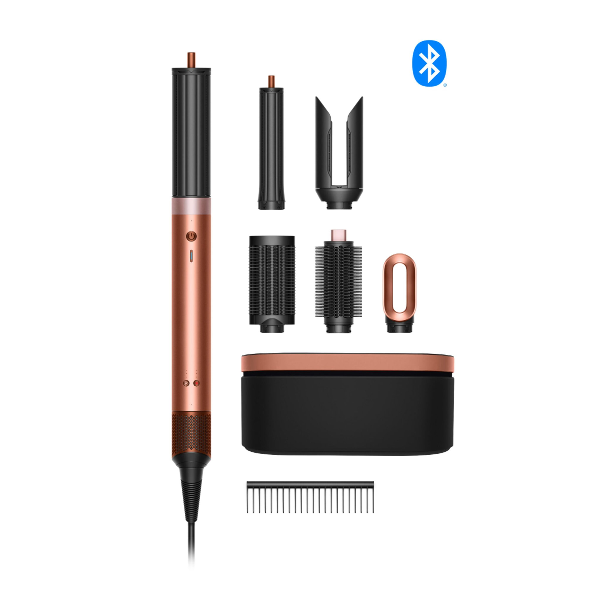 Multi-styler et Sèche-cheveux Dyson Airwrap Co-anda2x™ - cheveux raides à ondulés (Soie Ambrée)