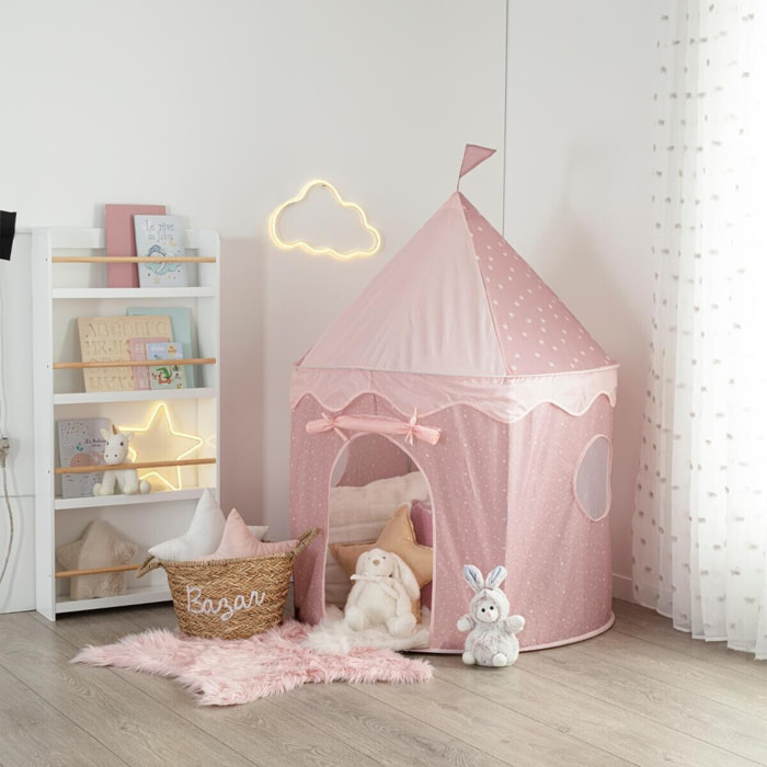 Tente enfant pop-up D.100x135cm rose