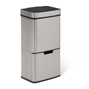 Poubelle automatique spéciale tri 72L