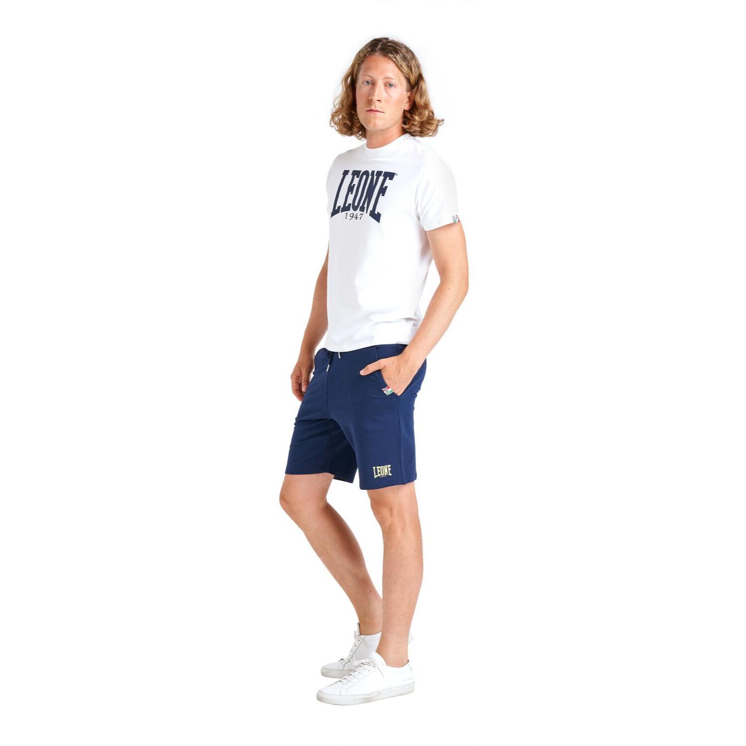 T-shirt a maniche corte da uomo logo grande Basic