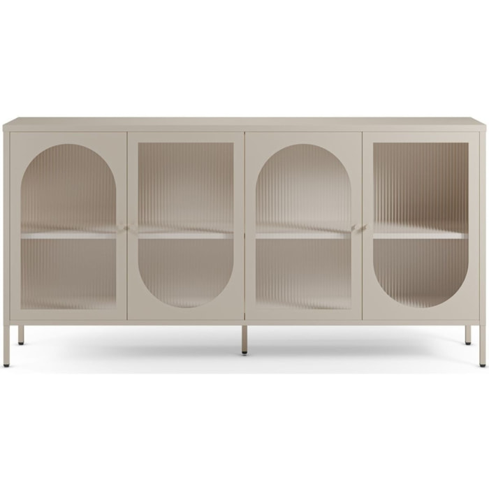 Buffet 4 portes en métal - YSIA