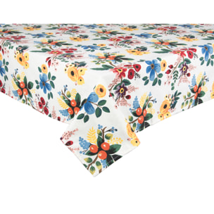 Tovaglia 140x240 Excelsa – Fiori Frida, Cotone Multicolore