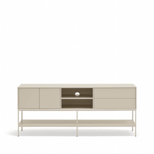 Mueble de televisión Platt 2 puertas y 2 cajones arena