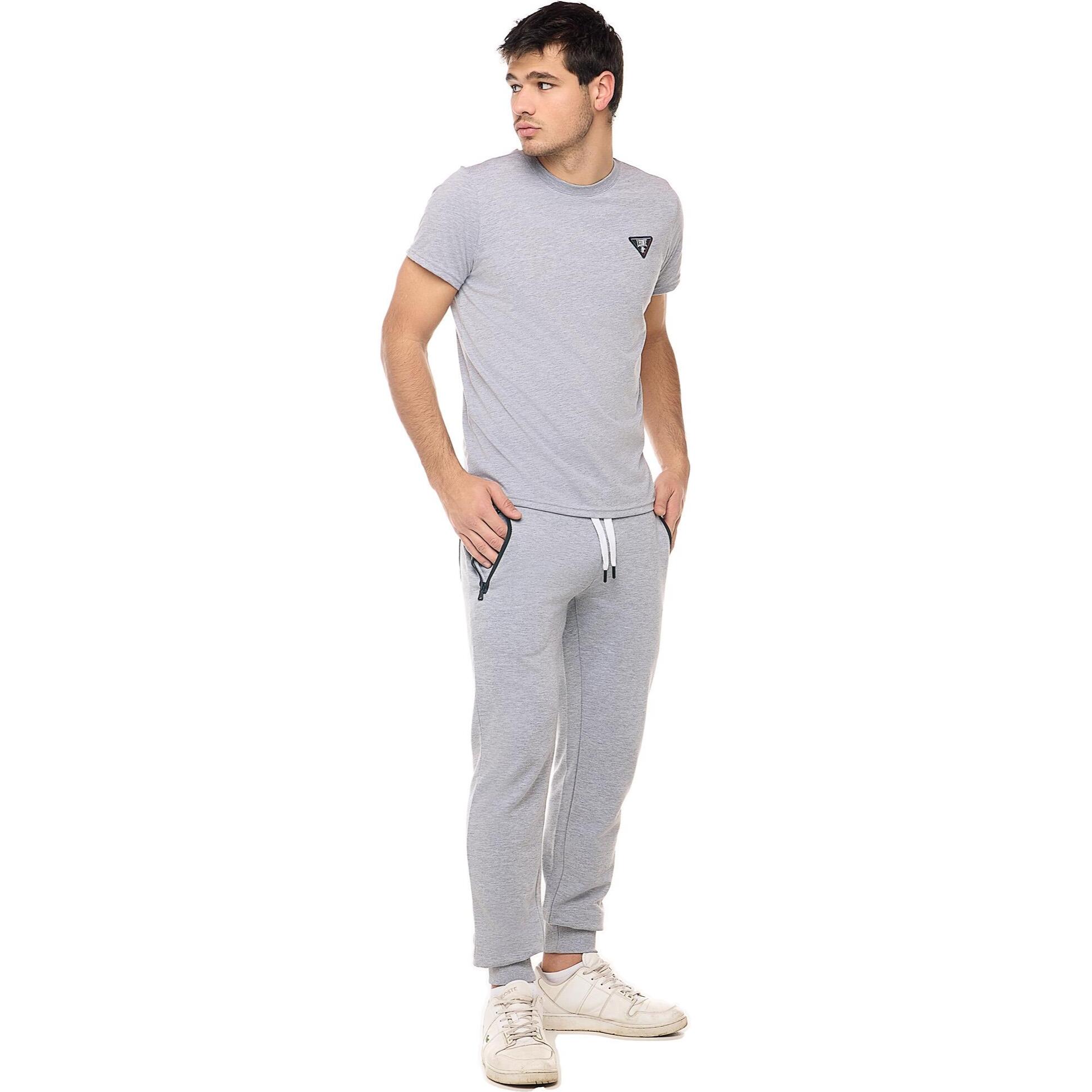 Pantaloni sportivi da uomo con polsino Leone Patch