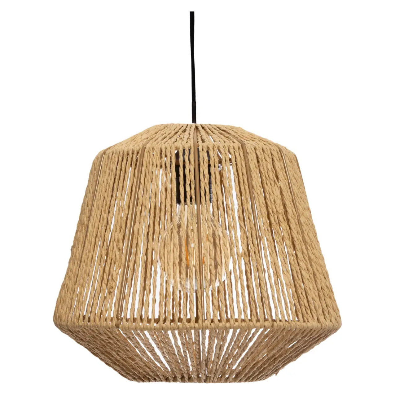 Suspension "Jily" beige D29cm