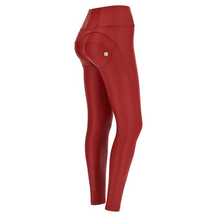 Pantaloni push up WR.UP® vita alta superskinny similpelle