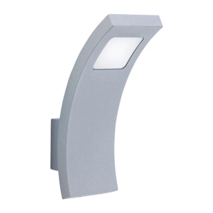 LEDS C4 Aplique Ip44 Sharpe Led 3W 4000K Gris 170Lm