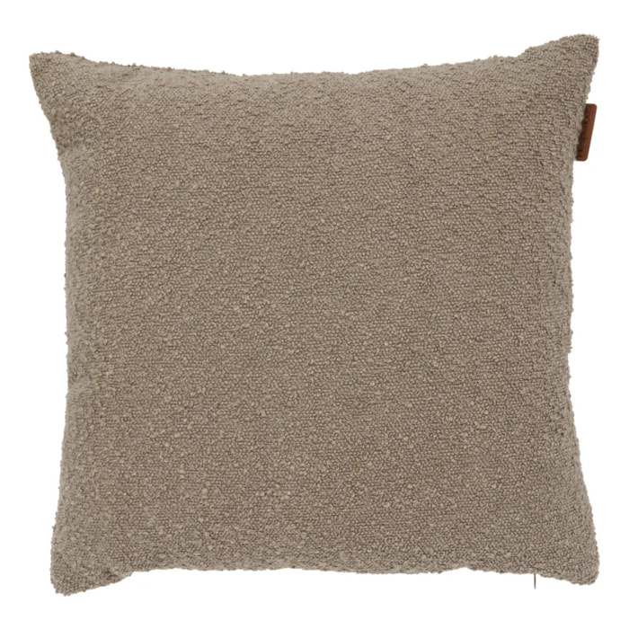 Coussin déco Solfia café 45x45cm