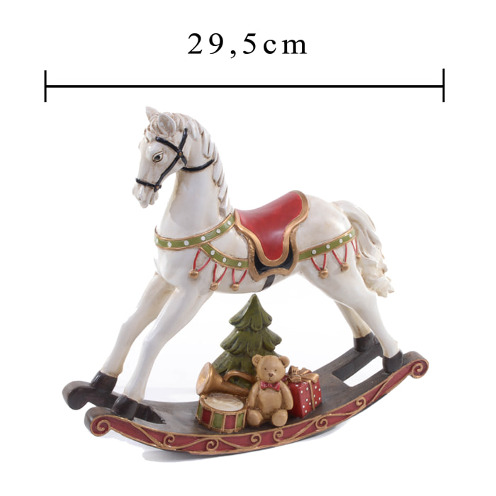 Cavallo - Pezzi 1 - 29,5xH26,5x7,5cm - Bianchi Dino SpA