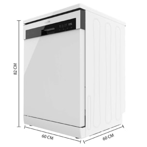 Cecotec Lave-vaisselle Bolero Aguazero 6100 E