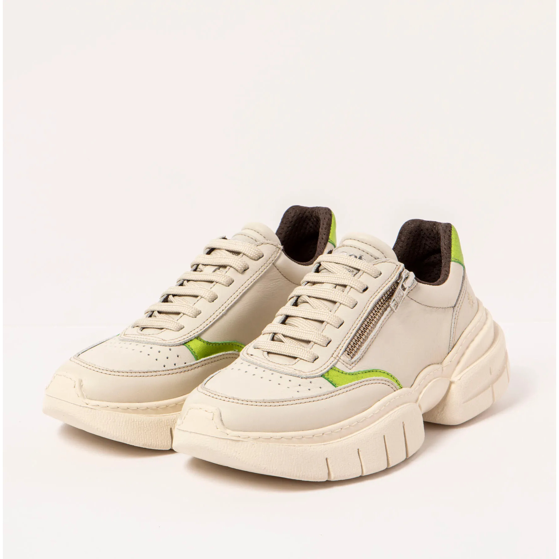 Zapatillas 1633 NAPPA CREAM-METALIZADO/ ATHENS color Cream-metalizado
