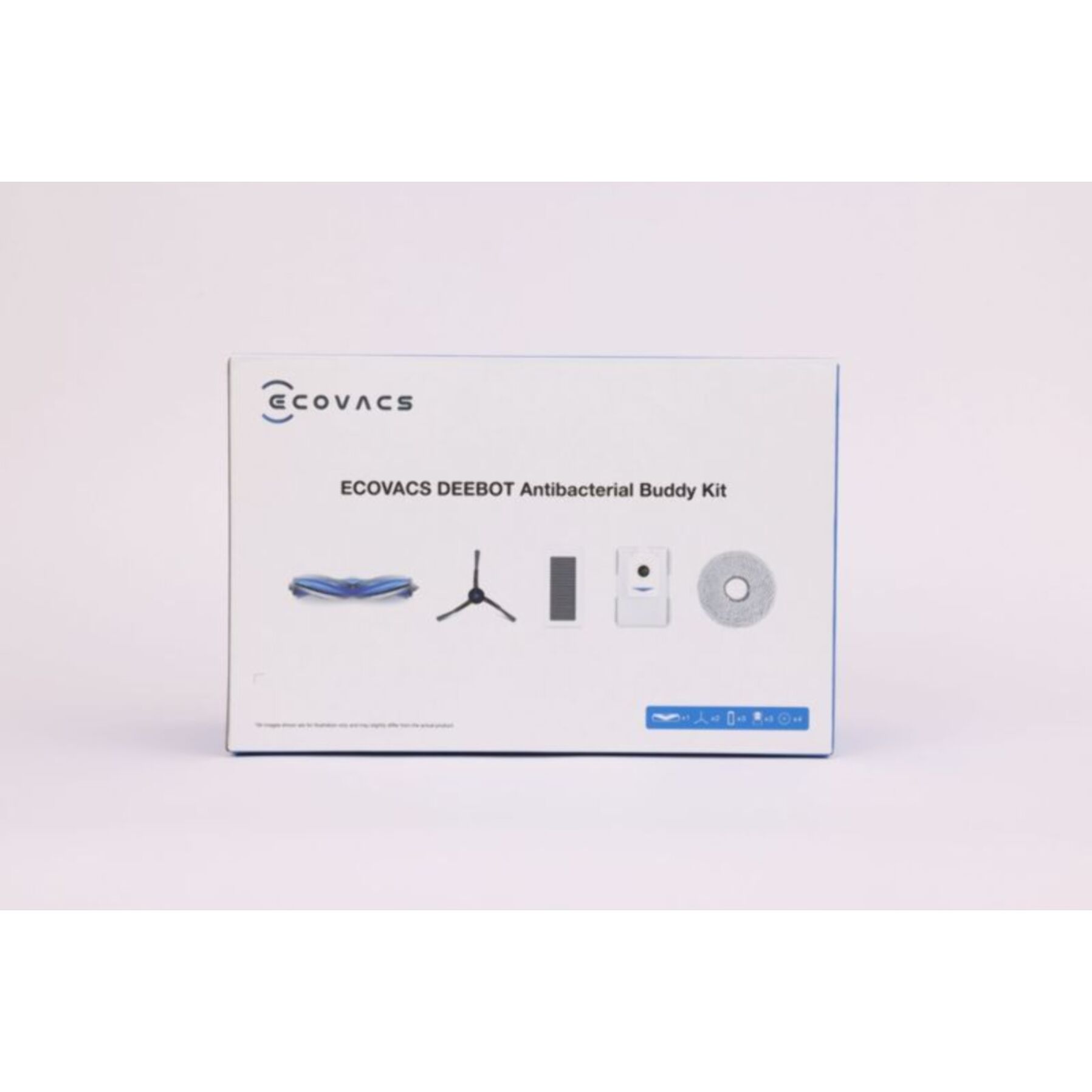 Kit accessoires ECOVACS Entretien Buddy Kit DKT130151 brosses Deebot X1 Omni