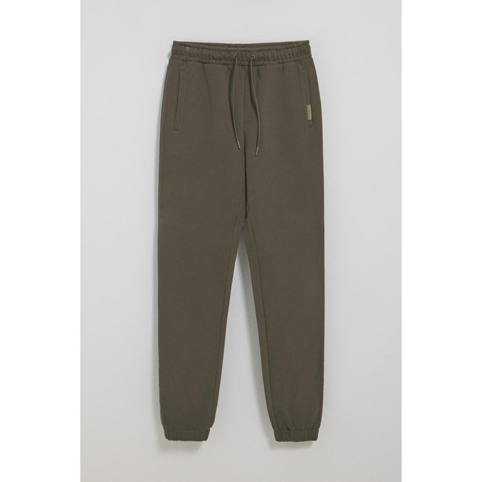 Pantalón jogger verde con detalles Polo Club