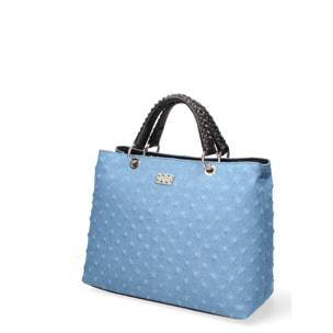 Borsa a spalla  da donna In Vera pelle Made in Italy 35x27x16 cm