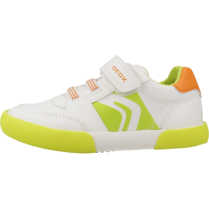 Zapatillas Niño de la marca GEOX  modelo B GISLI BOY BLANCO