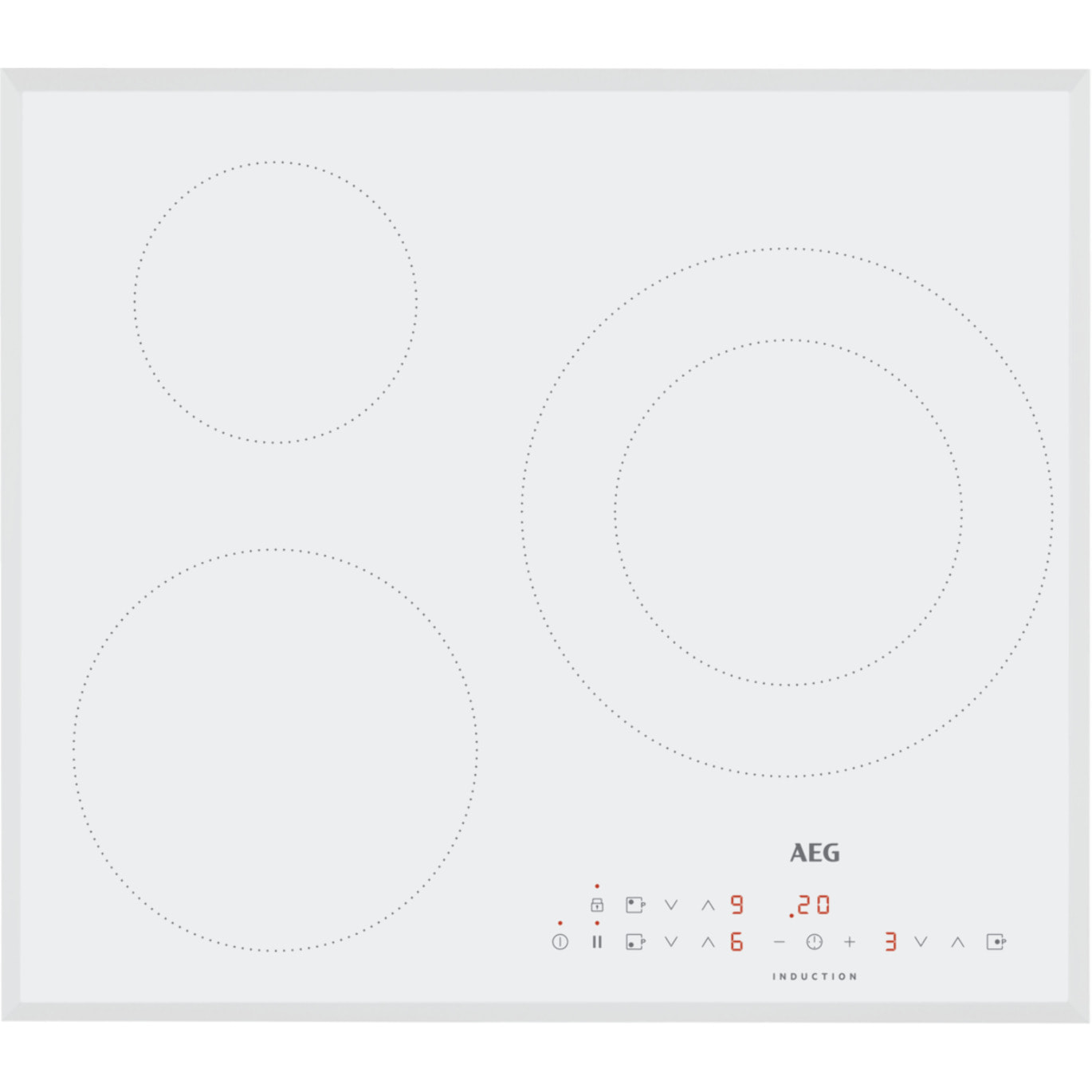 AEG Placa de inducción Serie 5000 Induction de 60 cm IKB63300FW
