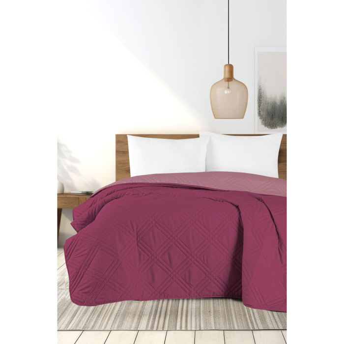 Copriletto Trapuntato in Microfibra Double-Color 1 Piazza 1/2