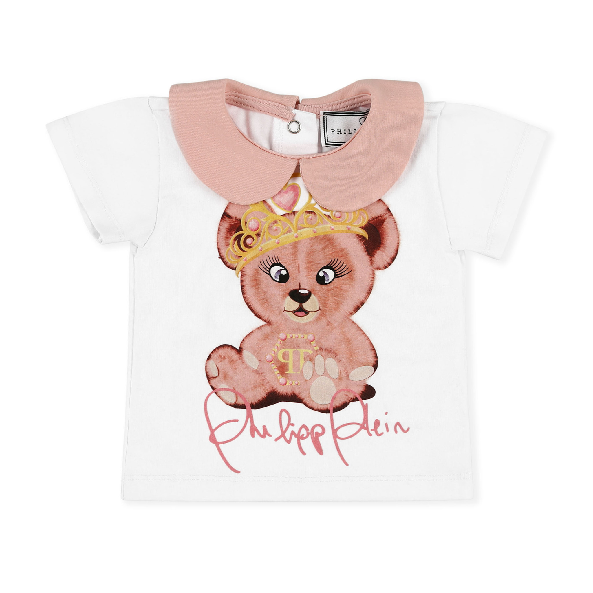 PHILIPP PLEIN T-shirt Round Neck SS Teddy Bear