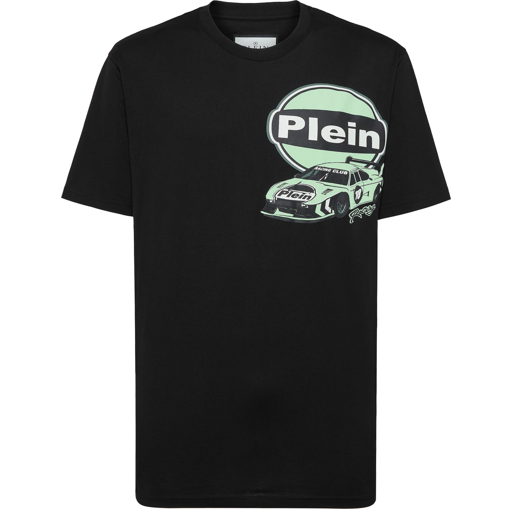 PHILIPP PLEIN T-Shirt Round Neck Ss RACING