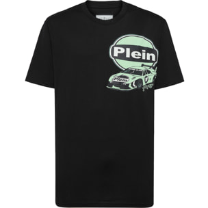 PHILIPP PLEIN T-Shirt Round Neck Ss RACING