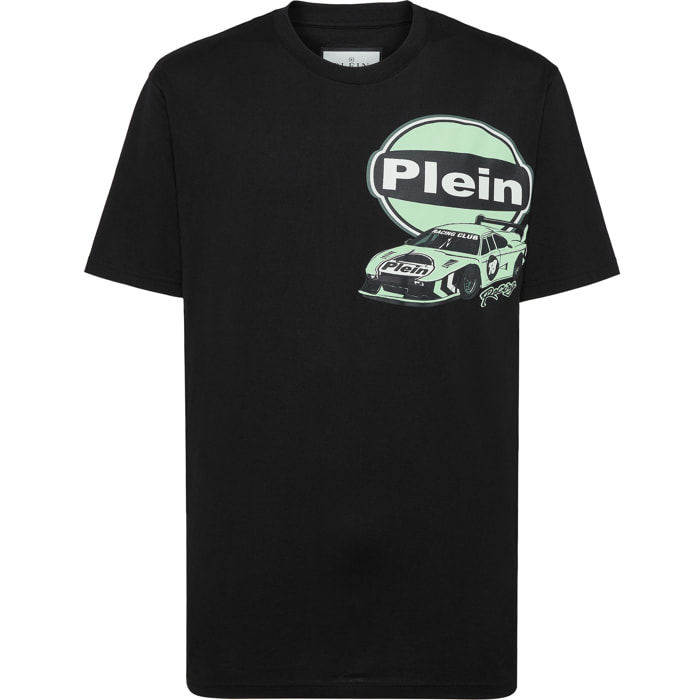 PHILIPP PLEIN T-Shirt Round Neck Ss RACING