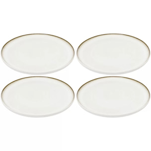 Assiettes Elio 26cm set de 4 Kare Design