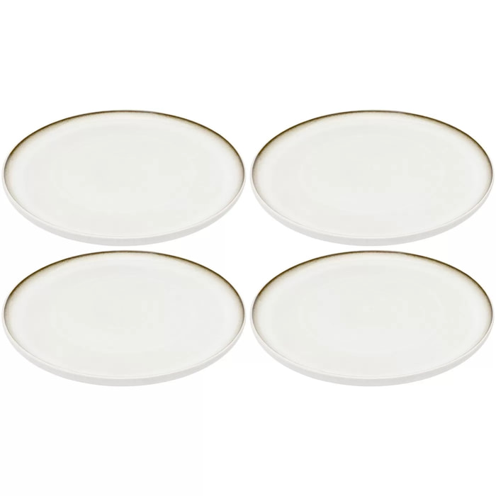 Assiettes Elio 26cm set de 4 Kare Design
