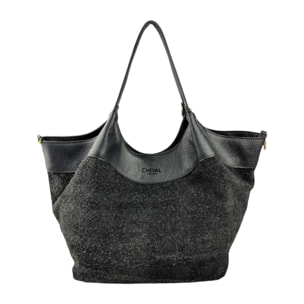 Bolso de Hombro Cheval Firenze Madeira Cruise F/W Negro