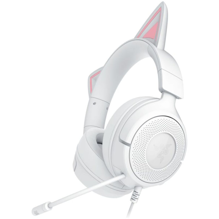 Casque gamer RAZER KRAKEN KITTY V3 X BLANC