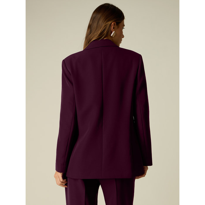 Oltre - Blazer monopetto - Bordeaux