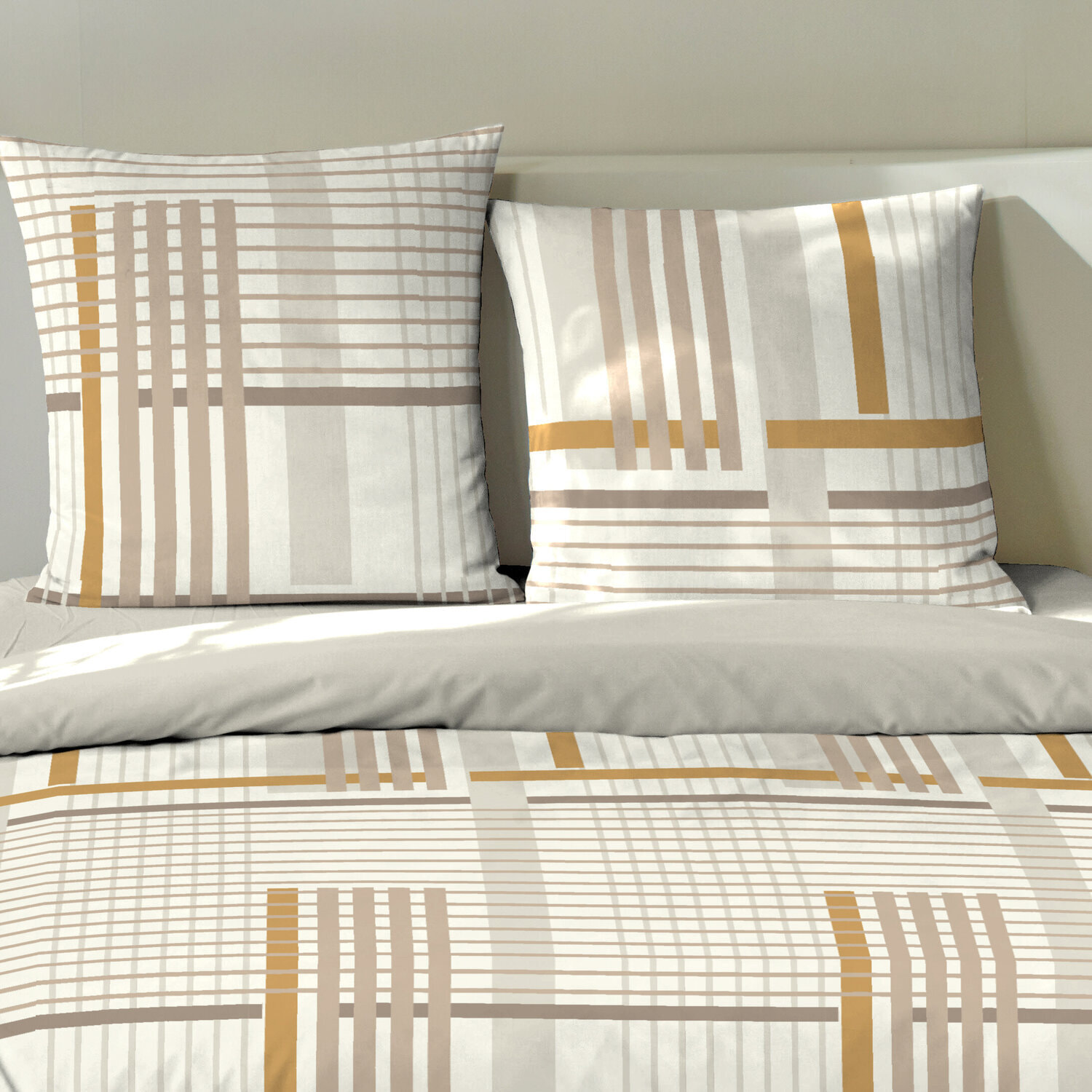 Parure housse de couette 3pcs 100% 100% coton 51 fils_eloi